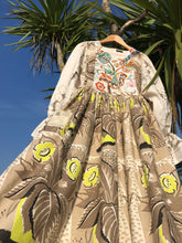Load image into Gallery viewer, The Rumah Dress, handmade 70s style pinafore