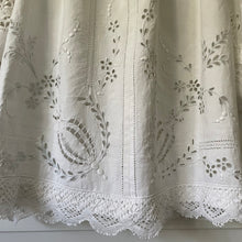 Load image into Gallery viewer, The Ruffle Rosa, White Vintage Eyelet