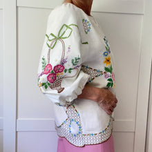 Load image into Gallery viewer, The Vintage Millie Linen Blouse