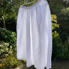 Load image into Gallery viewer, Pre - order: Apron Pinafore, Drawn Threadwork Linen & Broderie Anglais