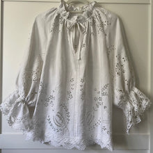 Load image into Gallery viewer, The Ruffle Rosa, White Vintage Eyelet
