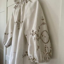 Load image into Gallery viewer, The Ruffle Rosa, Mocha Linen