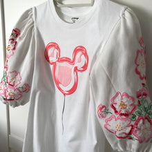 Load image into Gallery viewer, Vintage Tee, Upcycled Cartoon Mouse Ears