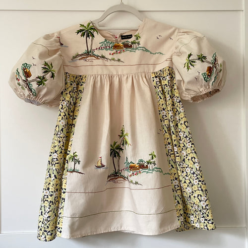 Clara Folk Smock blouse