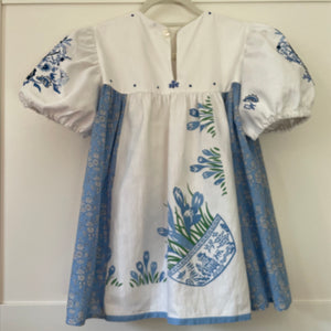 Clara Folk Smock blouse