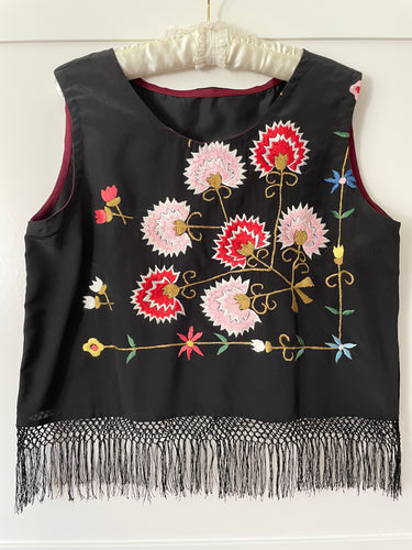 Vintage Embroidered Cami Top