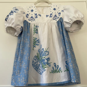 Clara Folk Smock blouse