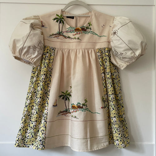 Clara Folk Smock blouse