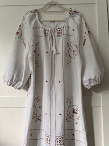 Summer Linen Tunic Dress