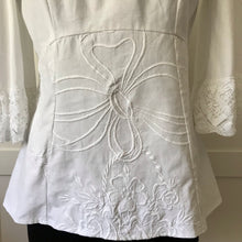 Load image into Gallery viewer, Vintage Leila Blouse,  Giant Flower Bodice